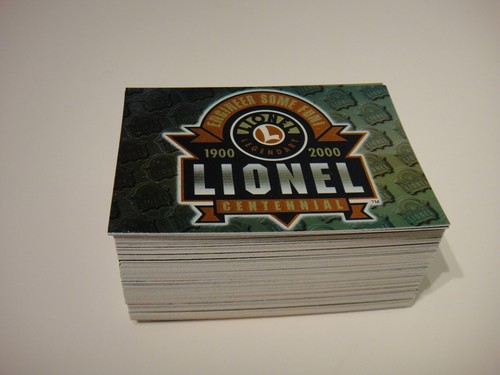 1999 - Duocards - Lionel Legendary Trains - Complete Base Card Set 1-72 Foil - Picture 1 of 7