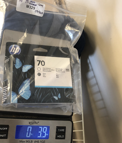 Genuine HP 70 Gloss Enhancer & Gray -Factory Sealed Ink-EXP APRIL 2021 (C9410A) - Photo 8/8