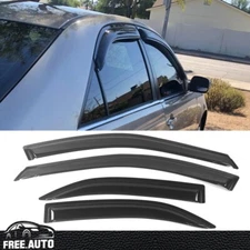 For 02-06 Toyota Camry Window Visor Vent Rain Sun Deflector Guard 4Pc Set