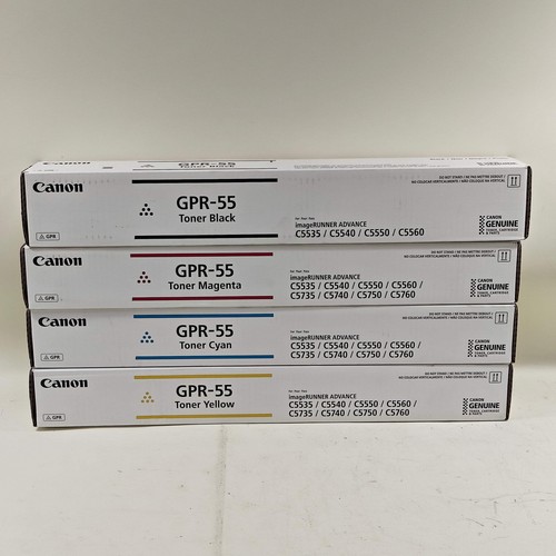 New Canon GPR-55 Multi-Pack Toner 4-Pack