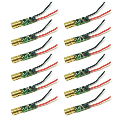 Mini Green Laser Light 515nm 520nm 5mw Green Laser Diode Dot Module 3/6/9/12Pcs