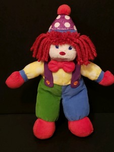 Gymboree GYMBO Clown Plush Stuffed Colorful 2006 Mascot 11â | eBay