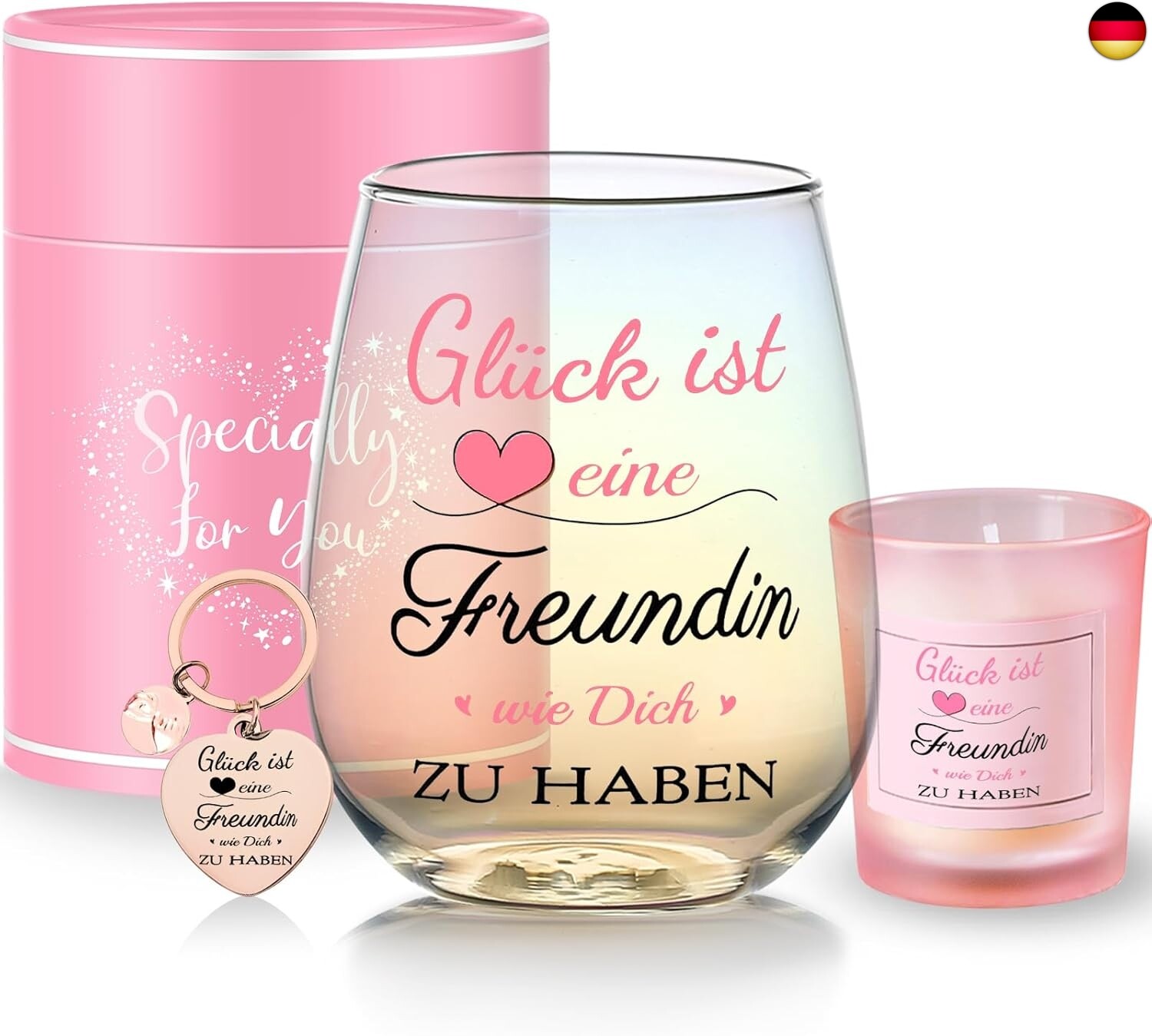 Geschenke für Freundin Beste Freundin Geschenke Weingläser Jahrestag Geschenk F
