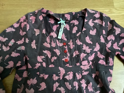 Christian Dior + Pepe Jeans Designer Kombi Gr 116 Samthose & Seidenbluse, Tunika - Bild 10 von 10