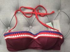 NWT Coastal Blue, Size L 12-14 Women  s Bikini Top