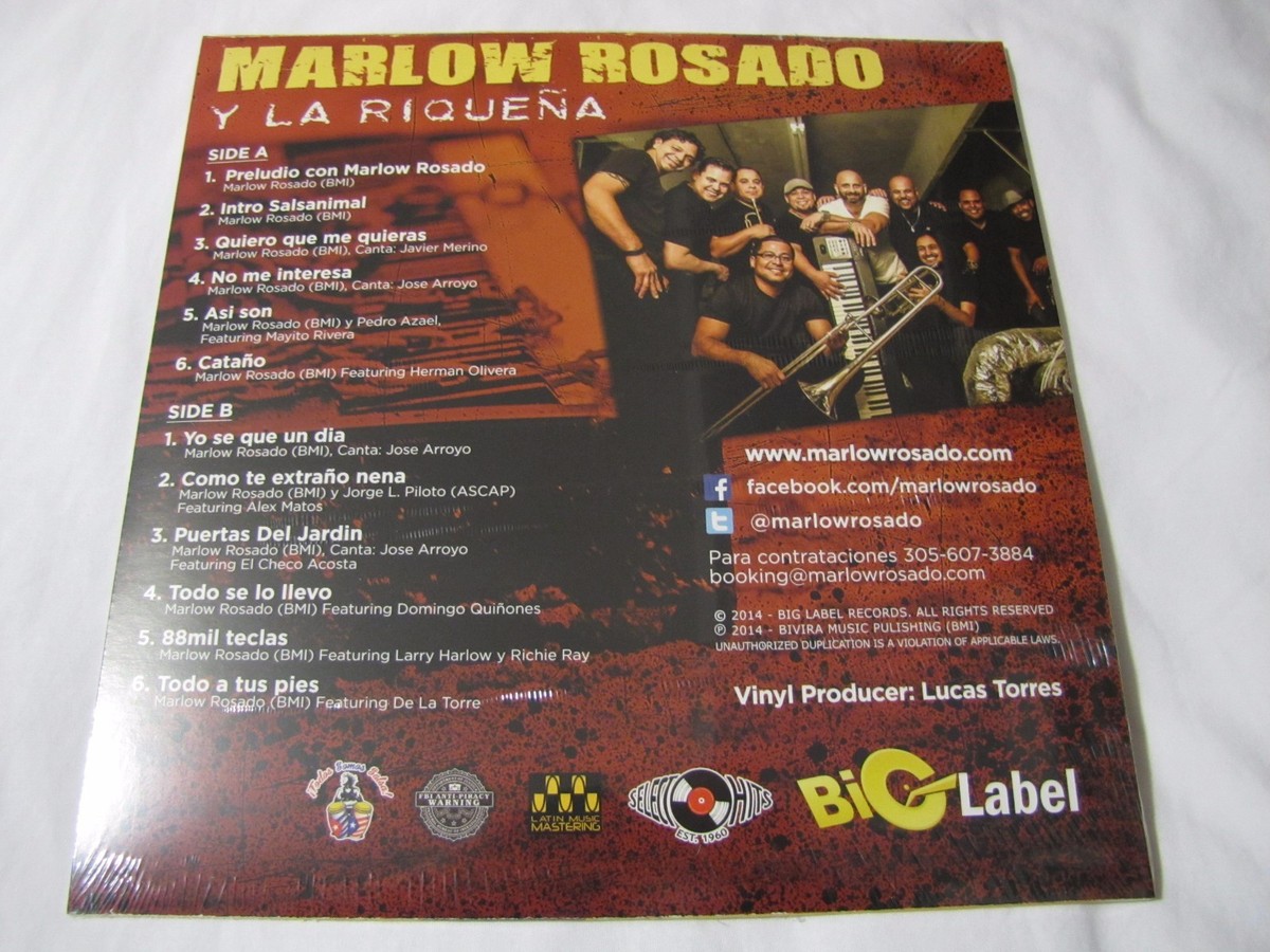 【中古】 Marlow Rosado Y La Riquena / Salsanimal Salsanimal - Marlow Rosado Y La Riqueña - Limited Edition