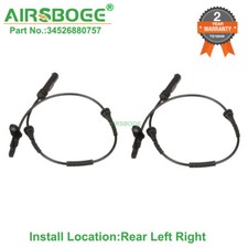 2X Rear Left Right ABS Wheel Speed Sensor For BMW X1 X2 228I M235I 34526880757