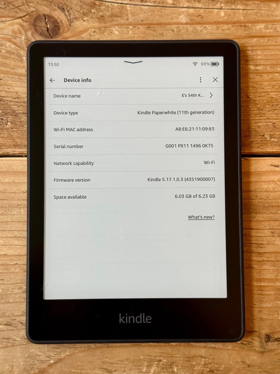 Buy Amazon Kindle Paperwhite 11th Gen 8GB, Wi-Fi, 6.8