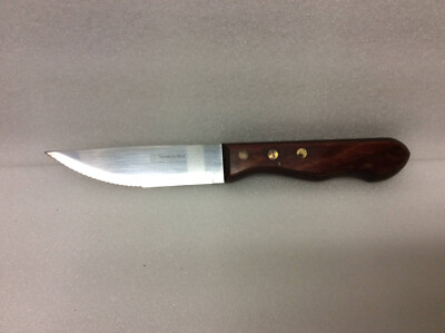 TRAMONTINA Serrated Steak Knife Blade High Carbon Stainless Steel USED