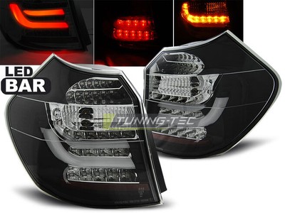 LTI LED-takavalot for BMW 1 Sarja E87 E81 07-11 Musta LDBM90WL XINO US