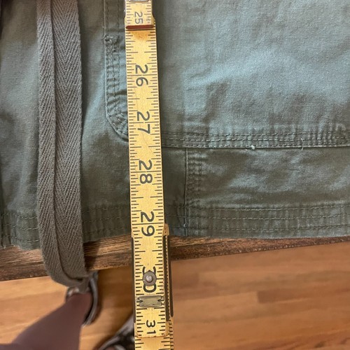 Lane Bryant Olive Green Cotton Lightweight Army Jacket 18 - Picture 8 of 8