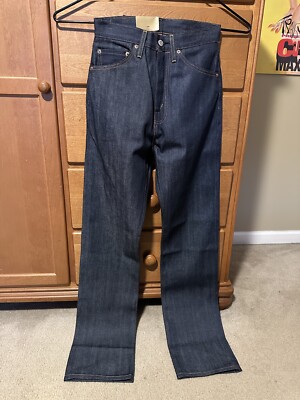 Levi's Vintage Clothing 1950's 701 Selvedge Denim Jeans Made Levi's Vintage Clothing 1950's 701 Selvedge Denim Jeans Made