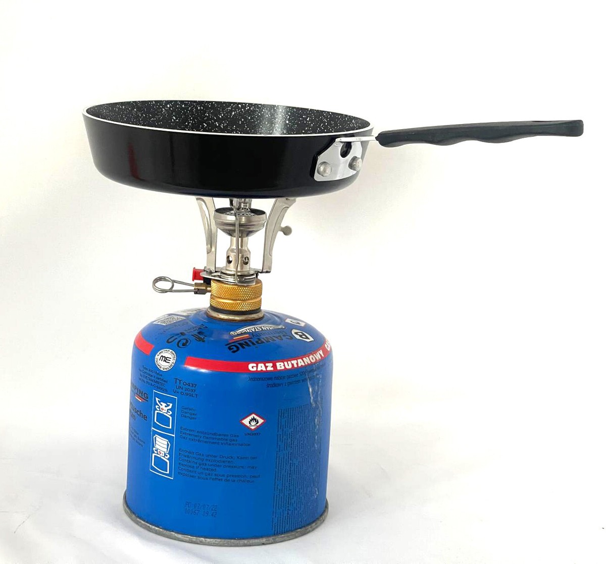 Fornello Da Campeggio, Fornello A Gas Da Campeggio Da 3000 W, Fornello Da Campeggio Pieghevole Antivento Con Accensione Piezoelettrica Per Escursionismo Campeggio Pesca E Picnic 87293556 - Foto 5