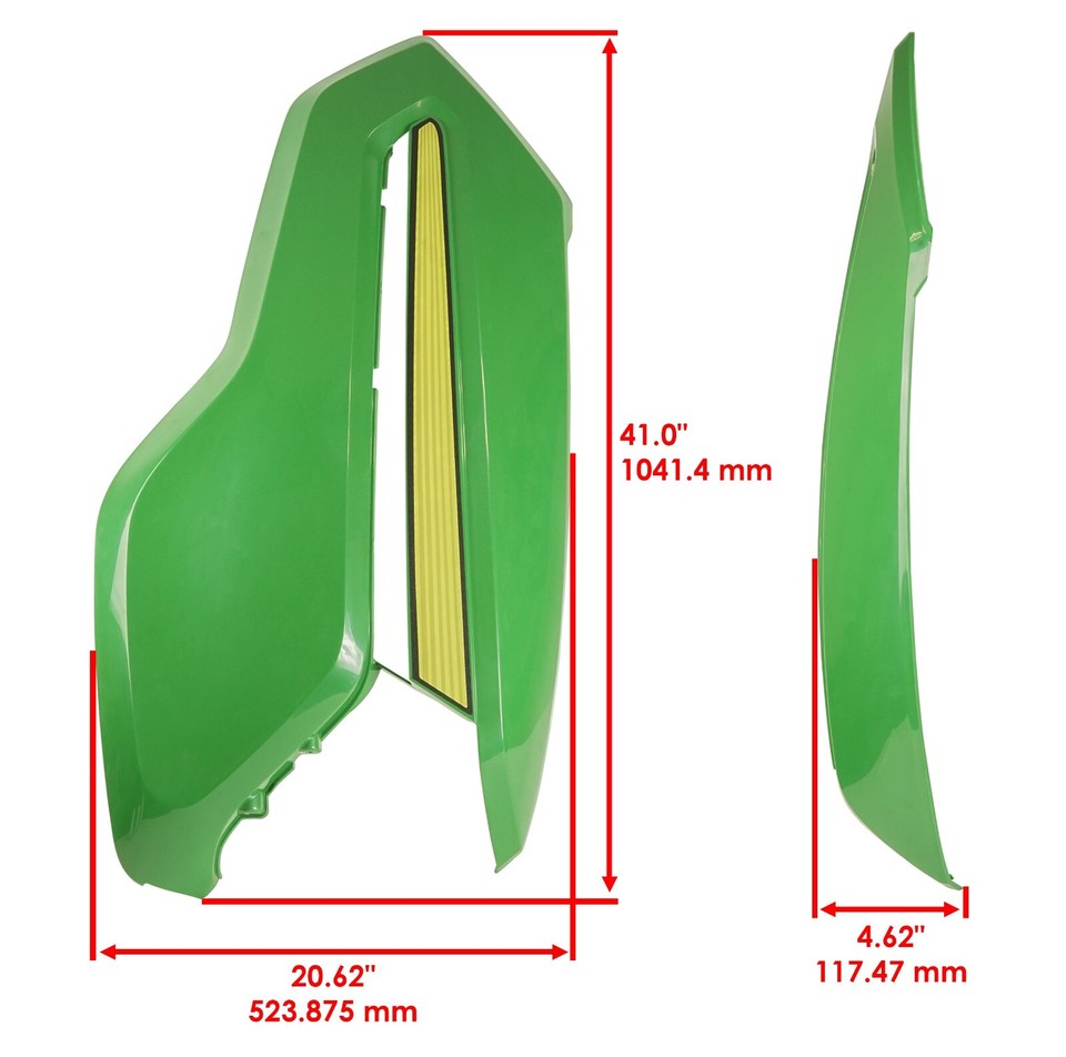 Pare-Chocs Avant M154004 Compatible John Deere X300 X304 X310 X320 X340 Série