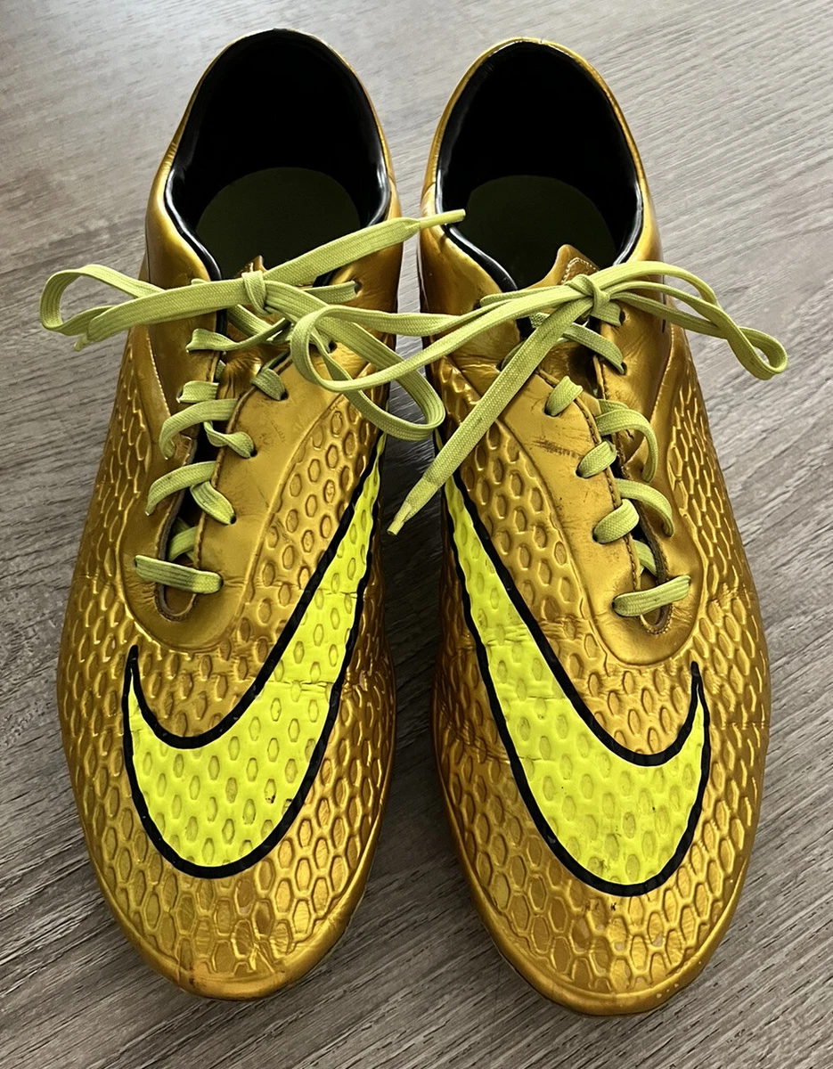 NIKE HYPERVENOM NEYMAR 2014 GOLD SIZE 12.5 | eBay