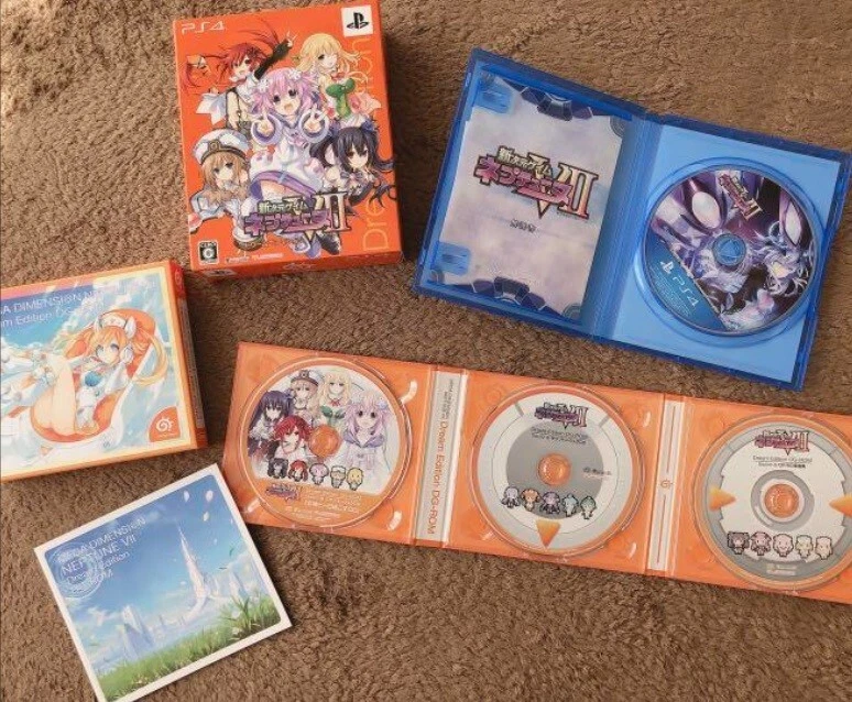 PS4 Hyper Dimension Neptunia VII & VIIR Limited Edition Set Compile Neptune JPN - Image 2 of 4