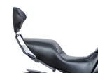 DUCATI DIAVEL 1200 2012-2019 SHAD BACKREST FITTING KIT & BACKREST - BLACK