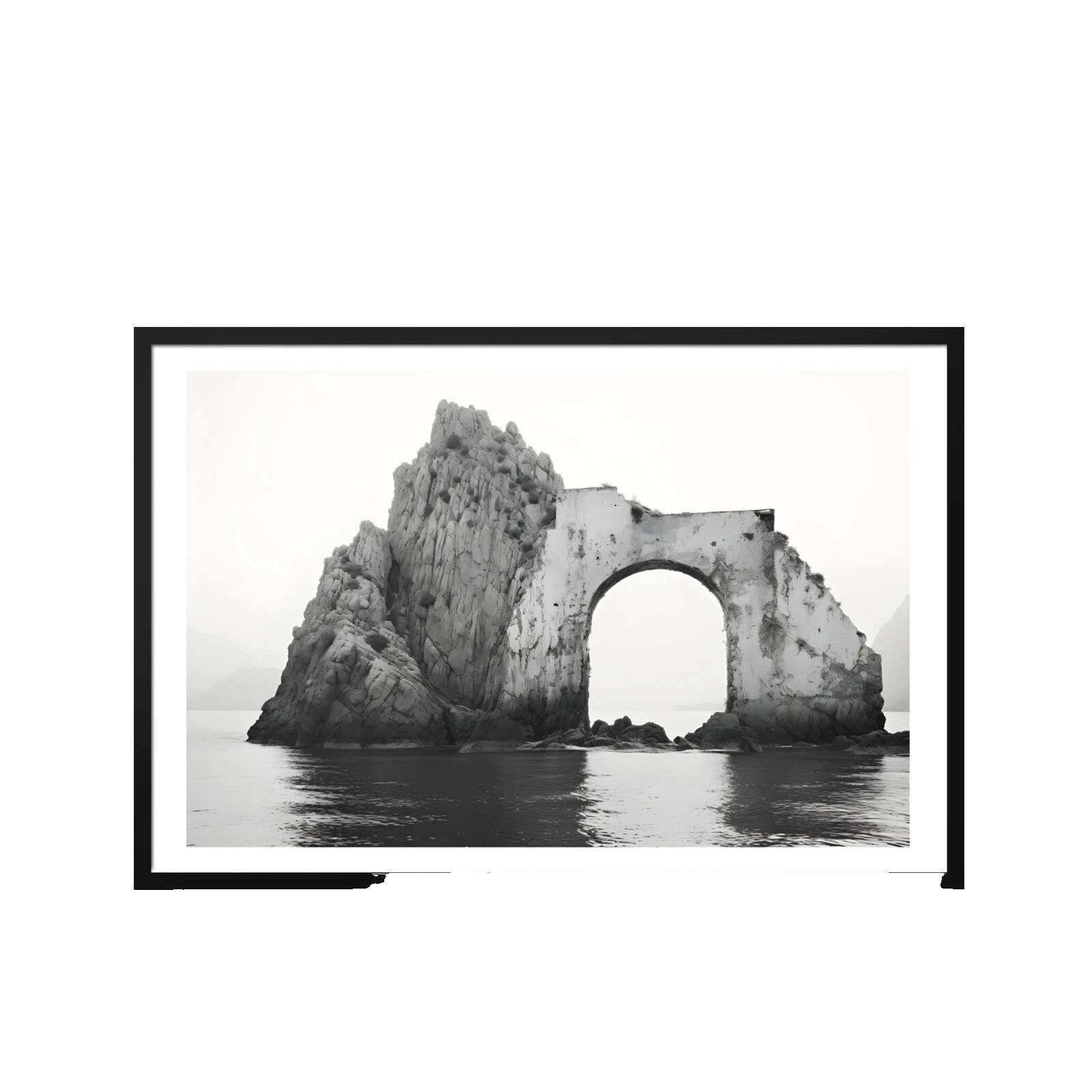 Paisajes marinos enmarcado afiches y grabados de decoración para el Hogar