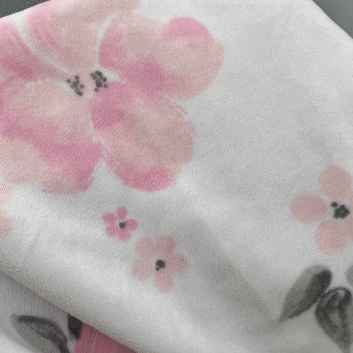 Wendy Bellissimo White & Pink Floral Diaper Changing Pad Cover - Picture 5 of 5
