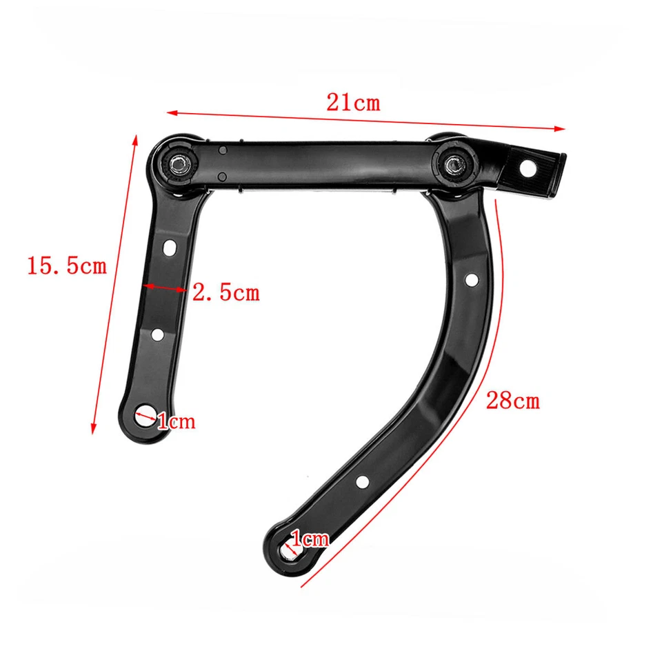 Front Right Wiper Arm 61617185366 For BMW 5 & 6 Series E60 E61 E63 E64 - Image 2 of 4