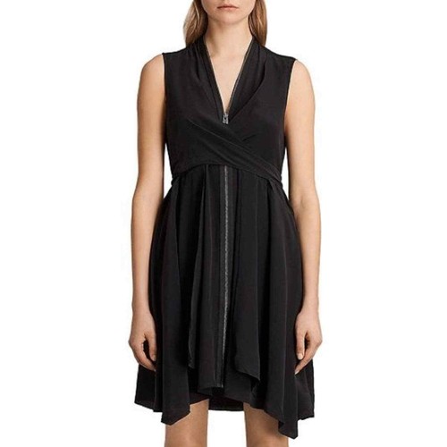 All Saints Jayda Silk Dress | eBay