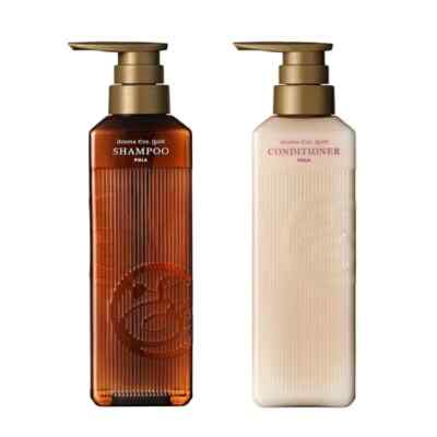 POLA aroma ess. gold Shampoo 470mL & Conditioner 470mL Set Silicone Free