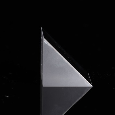 Triangular Prism K9 Optical Glass Prism Refraction Teaching Tool