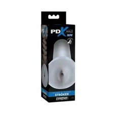 PDX Male Pump Dump Stroker Clear