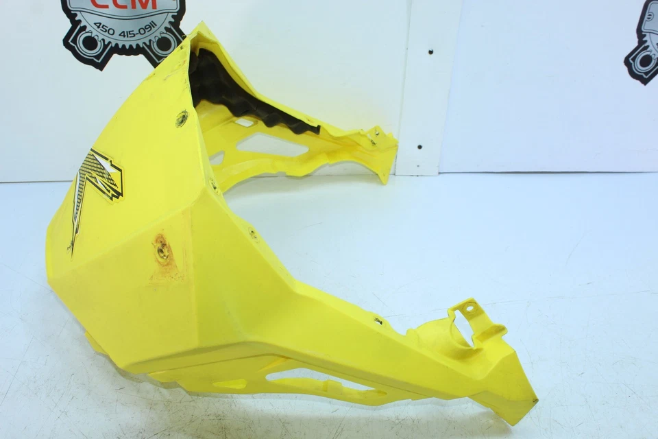 Ski-Doo MXZ X 800R 2015 OEM vientre central inferior delantero amarillo 502007396 Foto 3 de 4