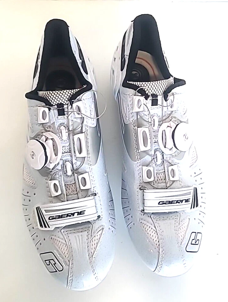 GAERNE Carbon Cycling Shoes White BOA Size EU 39 US Mens 6 Womens 7.5 - Image 3 of 4