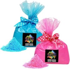 Color Blaze Baby Gender Reveal - 5lb Pink  5lb Blue - Color Powder Combo Pack