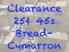 Clearance 45s - 25 cents apiece. 4 minimum; no maximum - $5.00  shipped - B-C