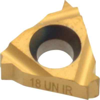 Carmex 1/4IC INT RH 18 TPI Carbide Laydown Threading Insert 11IR18UNP25, 1 Piece