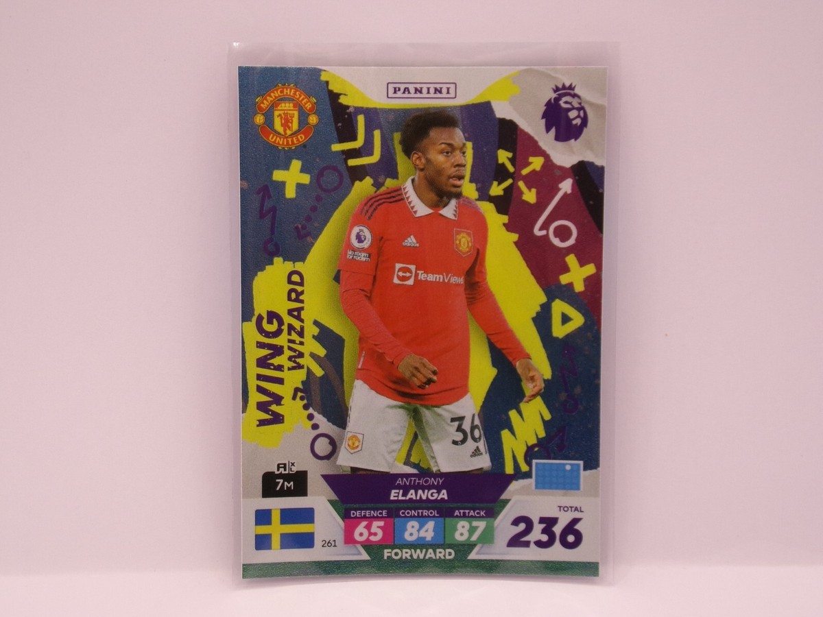 topps ハーランド　ハヴェルツ　デイビス　マッケニー　レギュラーカード Panini Adrenalyn XL Plus 2023 Wing Wizard Anthony Elanga