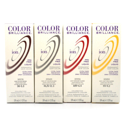 Ion Color Brilliance Liquid Permanent Hair Color **Choose Color**