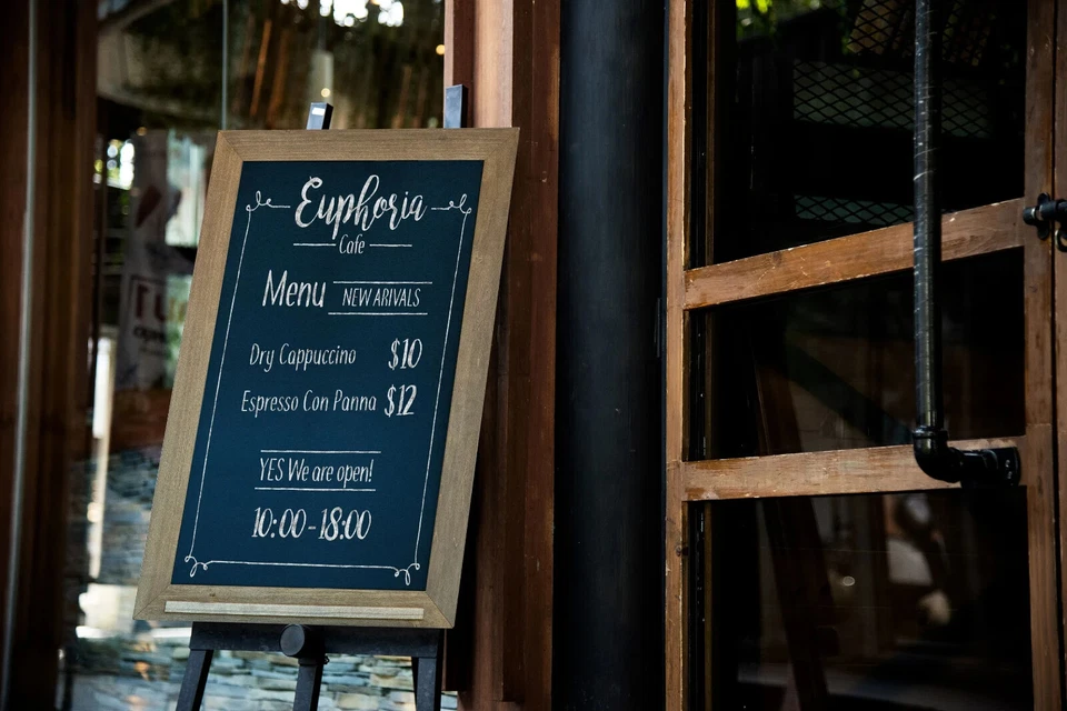 Modern Rustic Farmhouse Chalkboard with Optional Chalk Ledge - Dark Walnut (Mult - Image 2 of 4