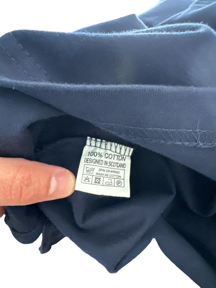 Rugby Nations Six Nations Rugby/Shirt Jersey Men’s Size Small NWTS Navy