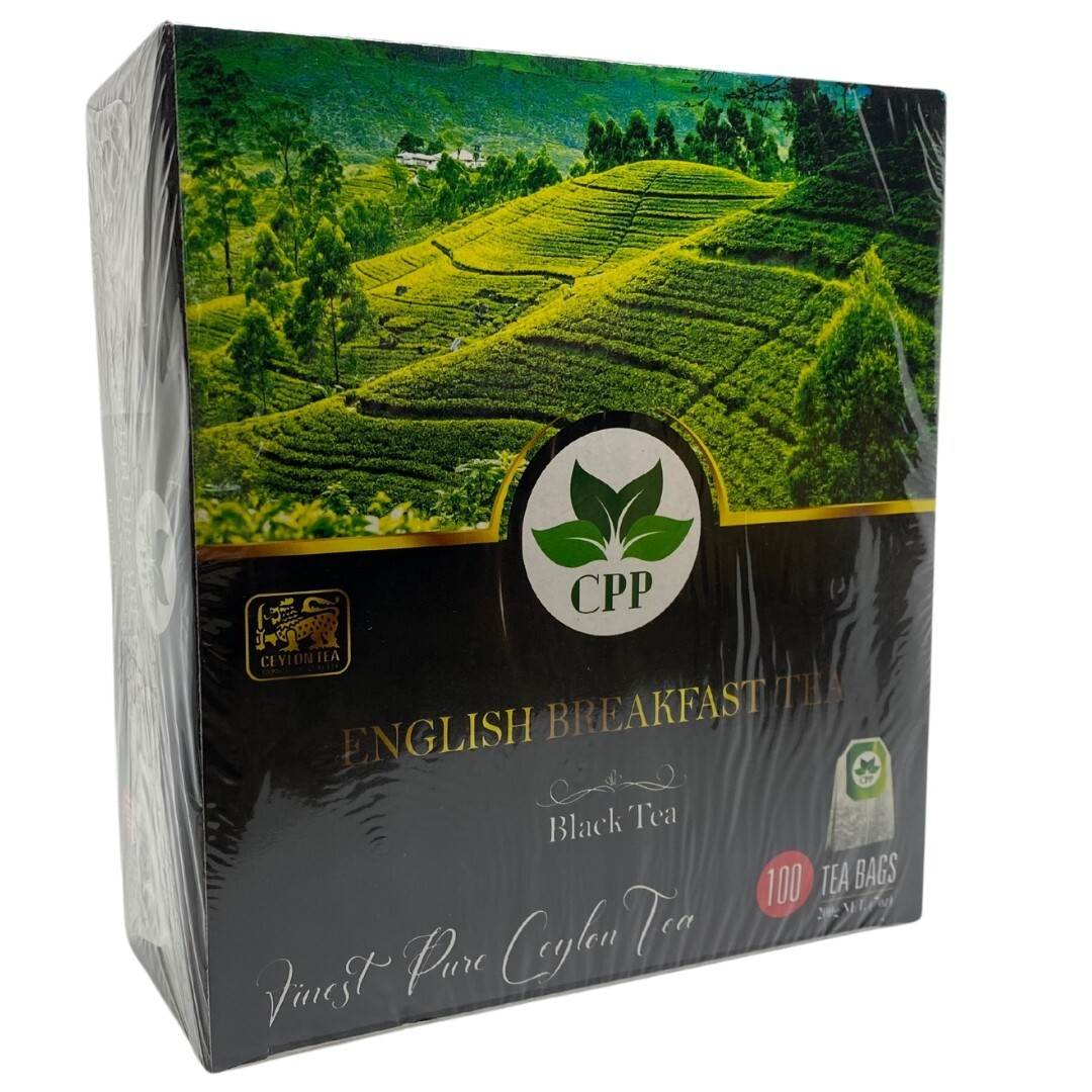 English Breakfast Tea. Robust Single Origin Premium Ceylon