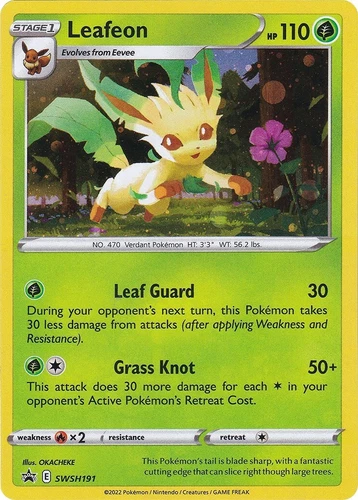 Leafeon SWSH191 SWSH: Sword & Shield Promo Cards