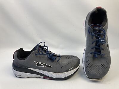 Altra Paradigm 4.5 Gray Guide Rail Running Shoes ALW1948G220 Womens Sz 8.5 VGUC