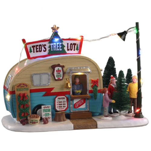 Lemax Ted's Tree Lot villaggio di Natale