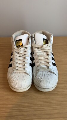 Adidas Pro Model PC1 789002 High Tops Men s Sneaker Shoes Size US 5 White Black