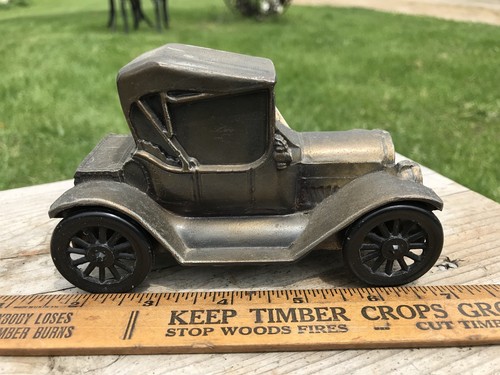 Vtg Brass Bronze 1915 Chevy Bank , The Citizens National Bank - Picture 3 of 6