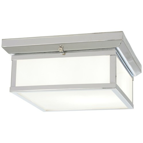 Minka Lavery 2-Light Flush Mount, Chrome - 6919-77