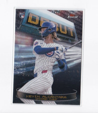 KEVIN ALCANTARA 2025 TOPPS FINEST BASEBALL DEBUT INSERT ROOKIE CARD-SHIPS FREE. rookie card picture