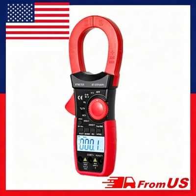Clamp Meter Multimeter True RMS 2000A 2000V 60MΩ 6000C NCV Bluetooth APP