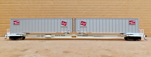 Coche plano Walthers Gold Line HO Flexi-Van con remolque MILW Rd #7028 NOS 932-3926 | Zustand: Used