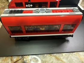 LEGO CITY 7938: Passenger Train Incomplete, Sold As Is. No Motor