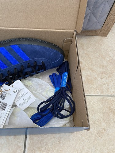 Adidas Originales Gazelle SPZL Azul Índigo Entrenadores Zapatos Nuevos en Caja Talla 10uk IF8424 - Imagen 16 de 19