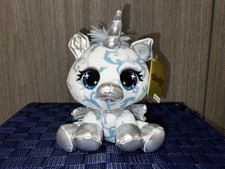 NWT P.lushes Pets Vera Von Corn Platinum Unicorn 6 Inch Plush Collectors Edition